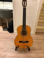 Klassieke gitaar, met hoes en standaard, Muziek en Instrumenten, Snaarinstrumenten | Gitaren | Akoestisch, Ophalen, Zo goed als nieuw