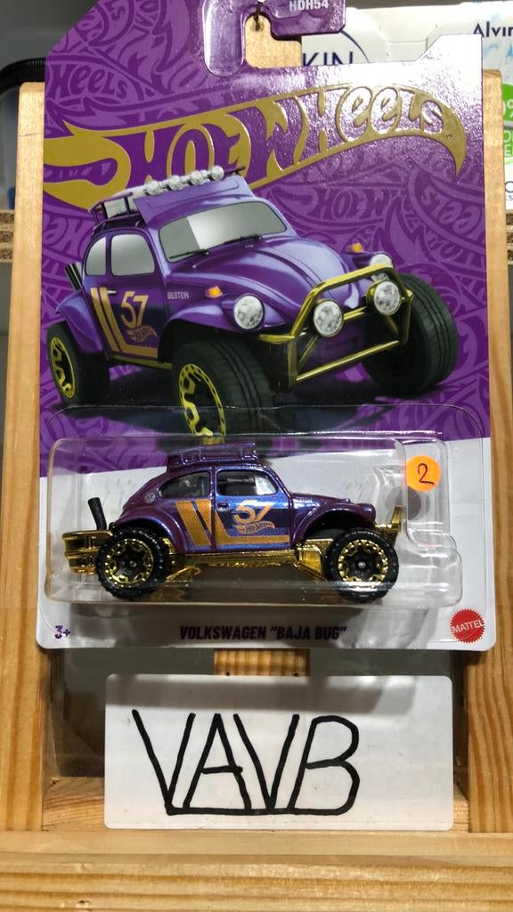 5 vw Volkswagen baja bug Hot Wheels Hotwheels VAVB nieuw, Hobby en Vrije tijd, Modelauto's | Overige schalen, Ophalen of Verzenden