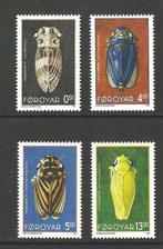 Faroer 272-275 insecten serie PF jaar 1995, Verzenden, Postfris, Dier of Natuur
