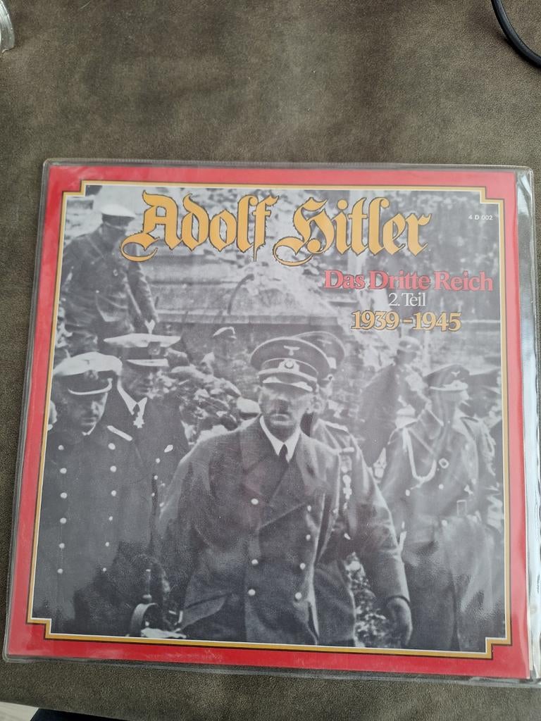 Adolf Hitler: Das Dritte Reich 2. Teil 1939-1945 LP, Ophalen, Gebruikt