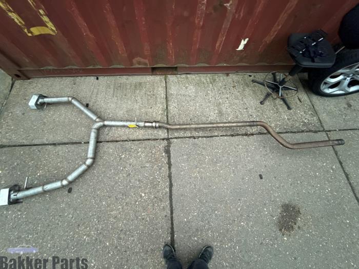 Uitlaat (compleet) van een BMW 5-Serie, Auto-onderdelen, Uitlaatsystemen, BMW, Gebruikt, 3 maanden garantie