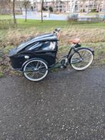 Nette Johnny loco elektrische bakfiets met huif, Ophalen, Huif, Zo goed als nieuw, 2 kinderen