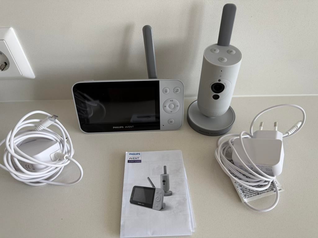 Philips avent connected babyfoon scd923/26, Kinderen en Baby's, Babyfoons, Ophalen of Verzenden, Zo goed als nieuw, 250 meter of meer