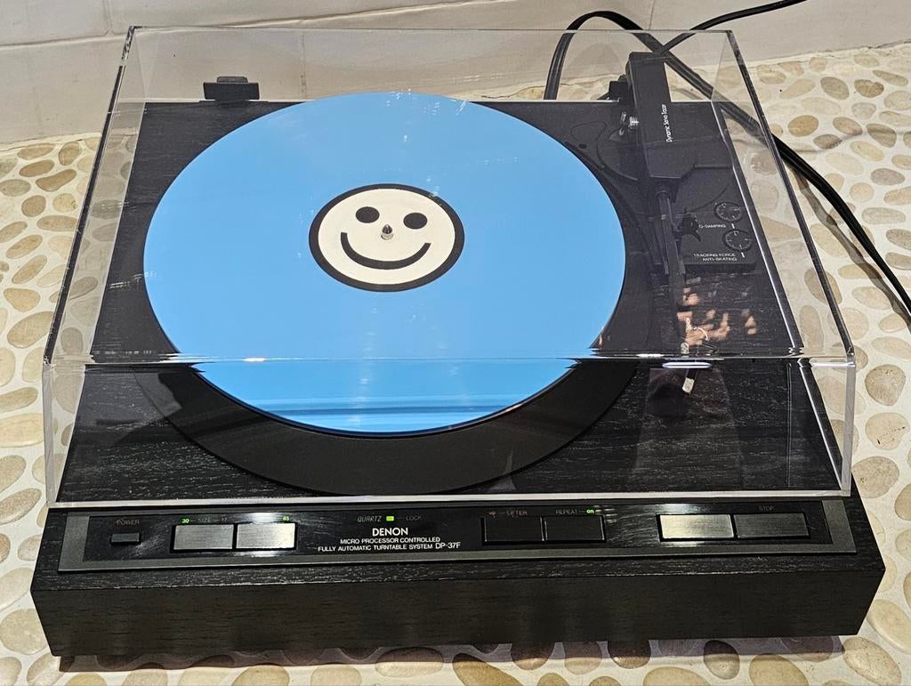Denon DP-37F Quartz Direct Drive klasse draaitafel, Overige merken, Automatisch, DENON, Ophalen of Verzenden