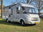 Hymer B694 SL bj2010 113dkm dwarsbed hefbed autschotel lpg, Caravans en Kamperen, Integraal, Chemisch toilet, Ringverwarming, Fiat