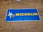 Vintage Michelin Reclamebord - Bibendum, Ophalen of Verzenden
