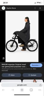 MAIUM Regenjas Zwart - Maat S.  Nieuw!!( nieuw prijs 179, Ophalen of Verzenden, Zo goed als nieuw, Maat 36 (S), Zwart