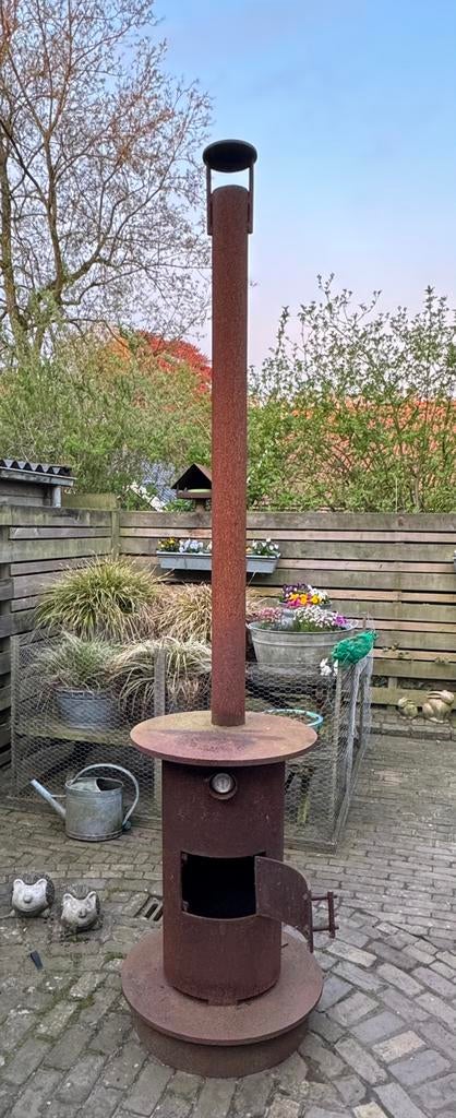 Tuinkachel hufterproof, Ophalen, Gebruikt