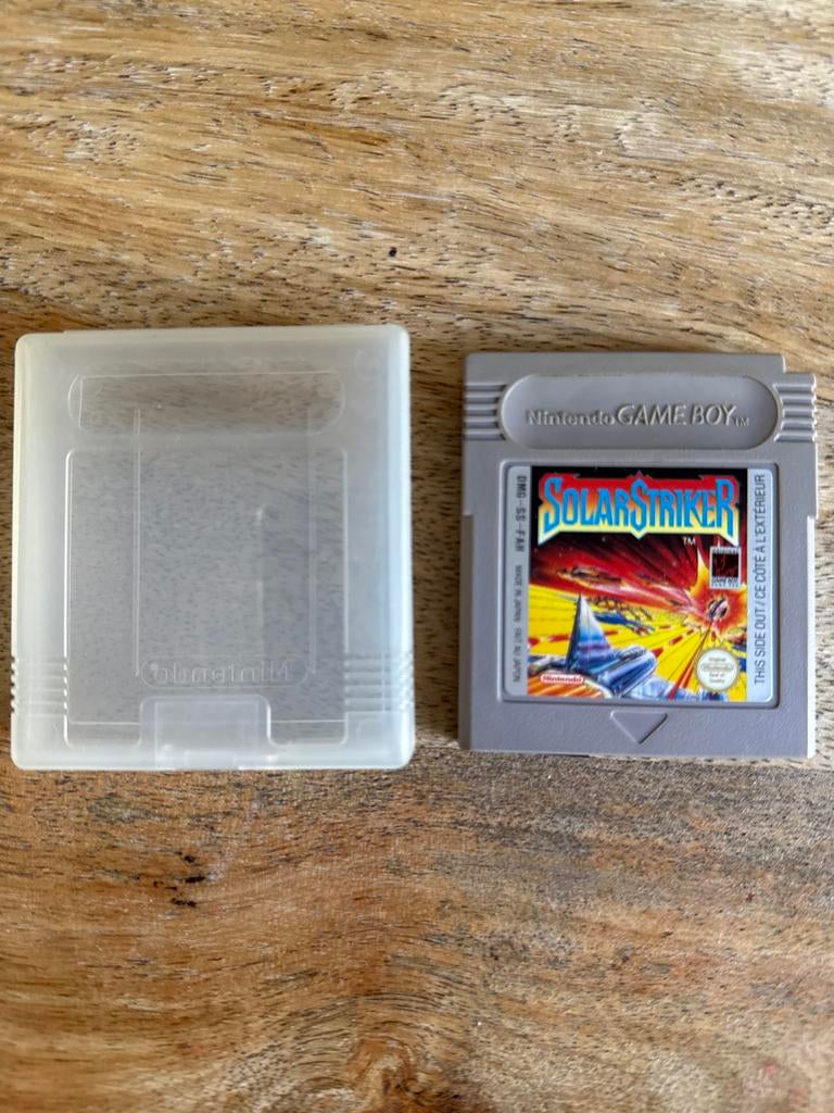 SolarStriker Game Boy Spel - Klassieke Shooter, Spelcomputers en Games, Games | Nintendo Game Boy, Gebruikt, Shooter, 1 speler