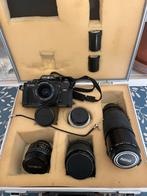 Minolta X-700 Spiegelreflexcamera met 5 lenzen en koffer, Ophalen of Verzenden, Gebruikt, Spiegelreflex, Minolta