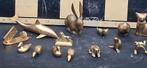 Messing figuurtjes. Ca 1970. 14 stuks., Ophalen, Dier