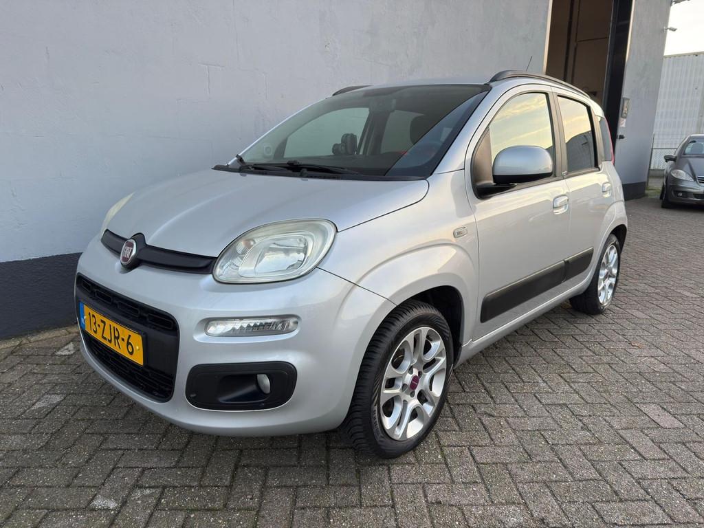 Fiat Panda 0.9 TwinAir Lounge Automaat - Airco - LMV, Auto's, Euro 5, Panda, Origineel Nederlands, Zilver of Grijs