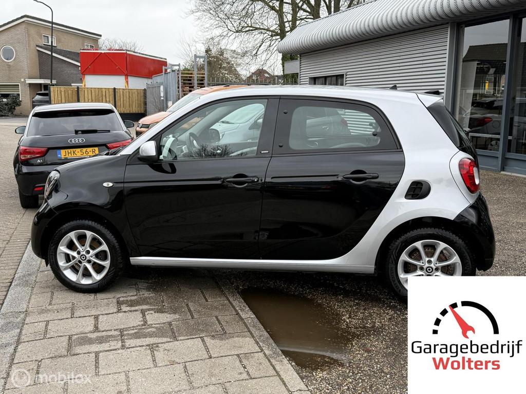 Smart forfour 1.0 Turbo Passion 90pk stoelverwam. cruise, Auto's, Smart, 898 cc, Gebruikt, Met garantie (alle), 4 stoelen