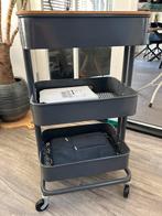 Ikea Raskog trolley met houten blad, Ophalen, Gebruikt