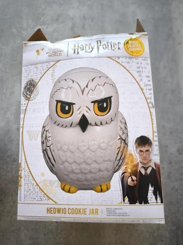 Harry Potter - Hedwig - Cookie Jar Ceramic, Ophalen of Verzenden, Nieuw, Actiefiguurtje