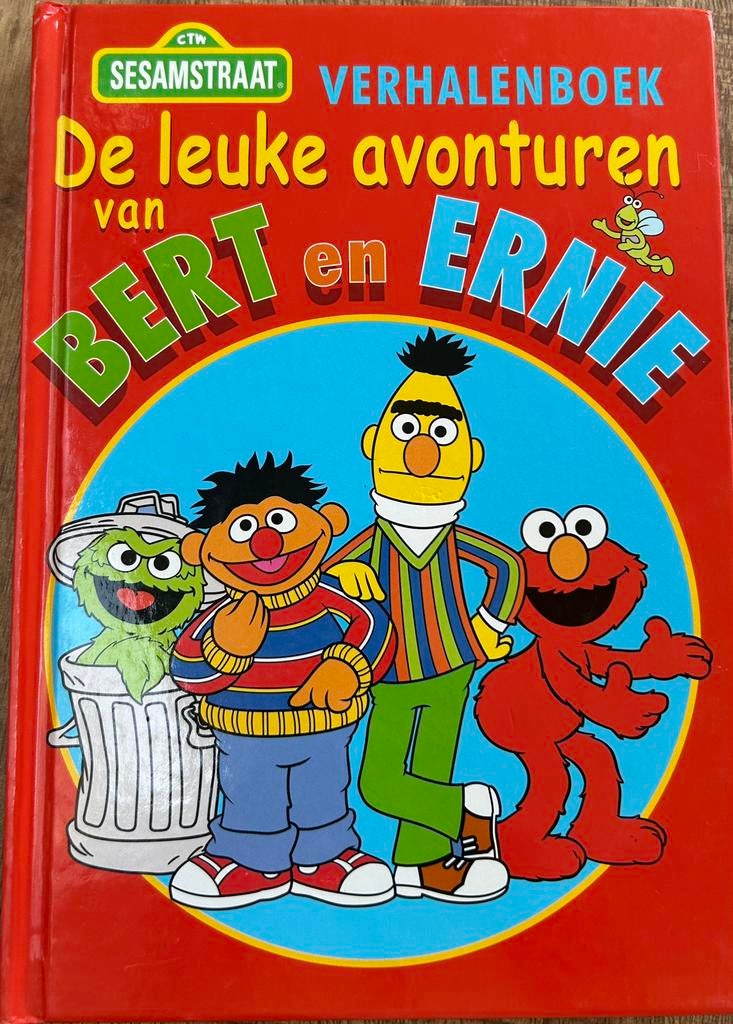 Het Sesamstraat Verhalenboek Leuke Avonturen van Bert& ERNIE, Ophalen of Verzenden, Gelezen