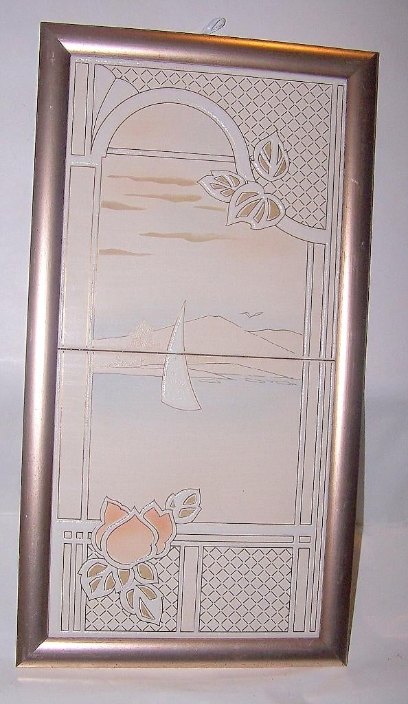 Prachtig ArtDeco tegelplateau. Made in Ttaly. Nwst., Ophalen of Verzenden