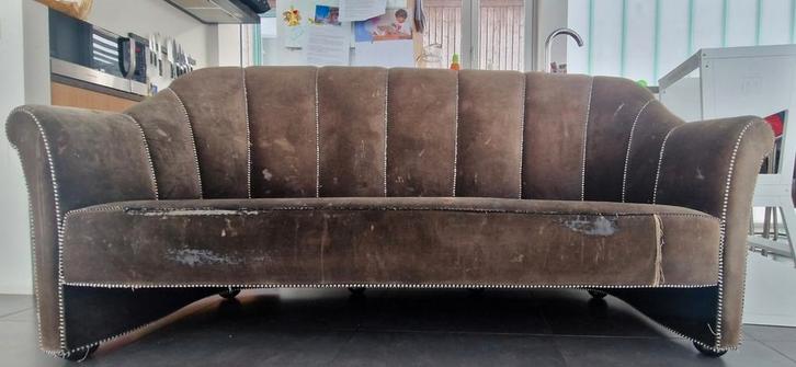 Koller sofa Josef Hoffmann - Opknapper, Huis en Inrichting, Banken | Sofa's en Chaises Longues, Gebruikt, Driepersoons, 200 tot 250 cm