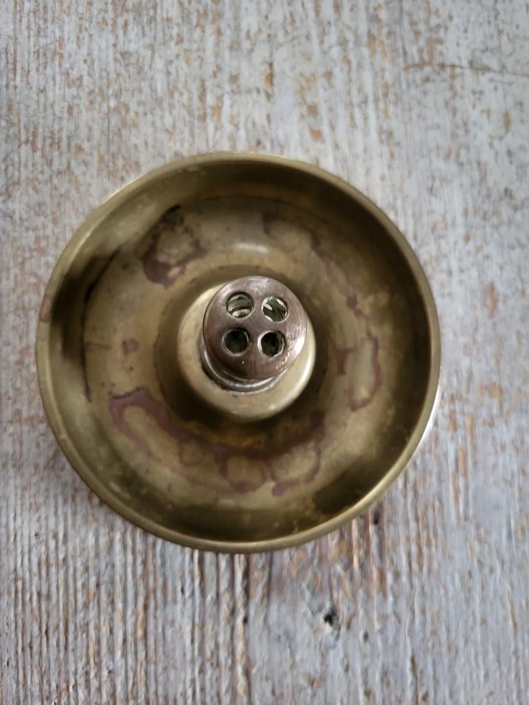 Messing geschutshuls Tweede Wereldoorlog 1937, Verzamelen, Militaria | Tweede Wereldoorlog, Ophalen of Verzenden, Nederland, Hulzen of Bodemvondsten