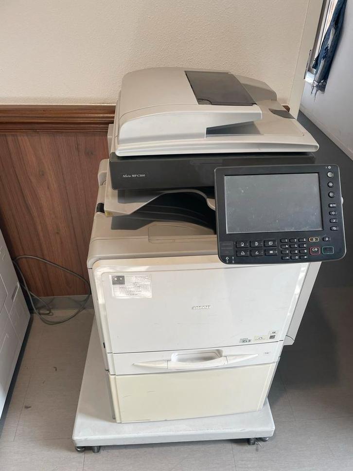 Ricoh Aficio MP C300 All-in-one Laserprinter, Computers en Software, Printers, Gebruikt, All-in-one, Laserprinter, Kleur printen