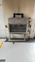 Gashaard ( gevelhaard) plus stalen schouw, Ophalen, Gebruikt, Inbouwhaard, Gashaard