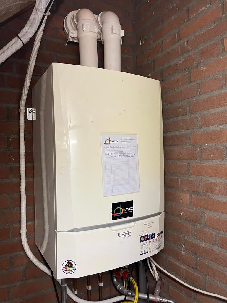 Remeha calenta 40c, Ophalen, Aardgas, 100 liter of meer, Geiser