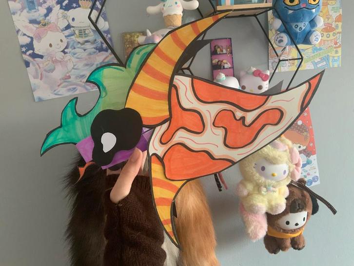 Dragon Puppet!, Hobby en Vrije tijd, Knutselen, Nieuw, Knutselwerk, Verzenden