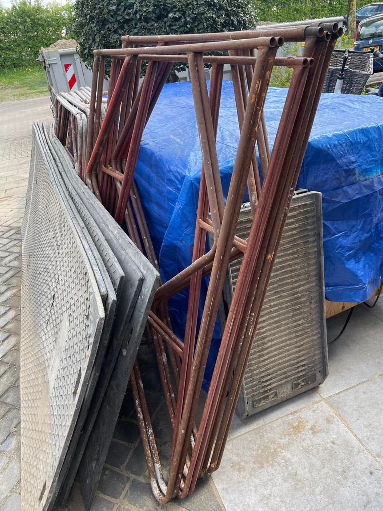 Schragen, Ophalen, Gebruikt