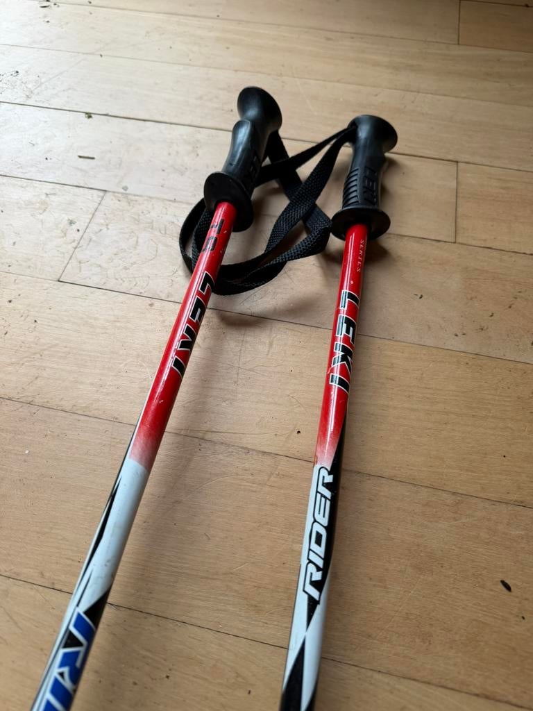 Leki rider 100 skistokken, Sport en Fitness, Skiën en Langlaufen, Gebruikt, Stokken, 100 tot 140 cm, Ophalen