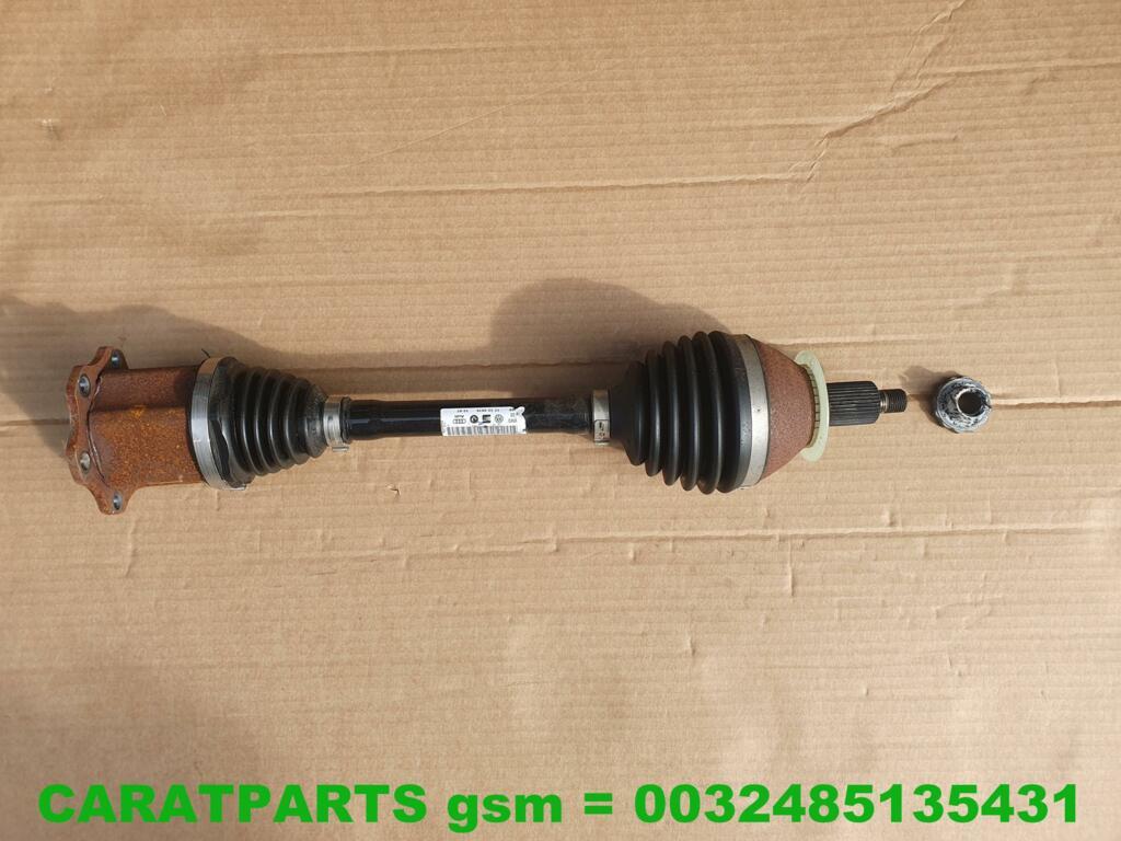 2Q0407271AK A1 aandrijfas Polo 2G cardan Arona Scala Kamiq, Seat, Skoda Auto a.s., Gebruikt, Infoline@skoda-auto.cz
