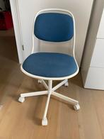 Bureaustoel, Ophalen, Zo goed als nieuw, Blauw, Bureaustoel