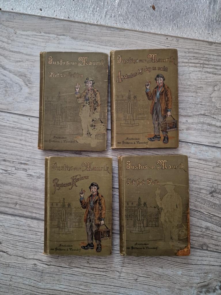 Justus van Maurik boeken set, Ophalen of Verzenden, Gelezen