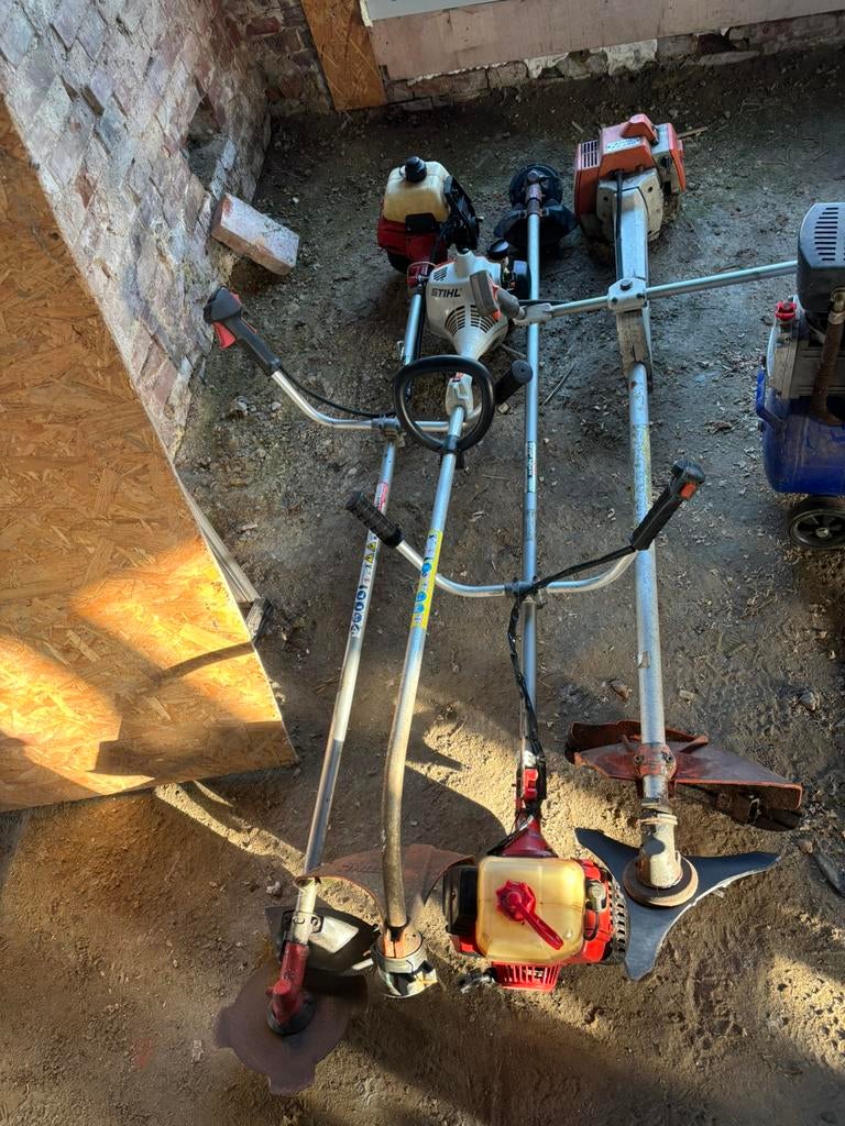 Partij bosmaaiers, Tuin en Terras, Bosmaaiers, Ophalen, Benzine, Gebruikt, Stihl