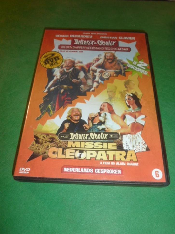 Asterix & Obelix weerstand Caesar + Missie Cleopatra 2 dvd's, Cd's en Dvd's, Dvd's | Kinderen en Jeugd, Zo goed als nieuw, Boxset