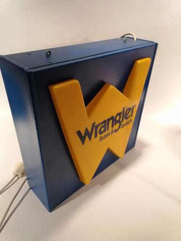 Originele vintage lichtbak Wrangler Denim, jaren 70  beschikbaar voor biedingen