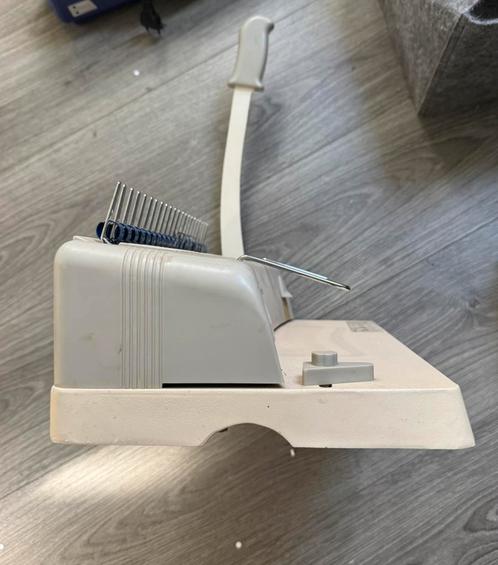 Bindmachine Bindomatic / Ibico – voor plastic bindruggen, Diversen, Bureau-accessoires, Zo goed als nieuw, Ophalen
