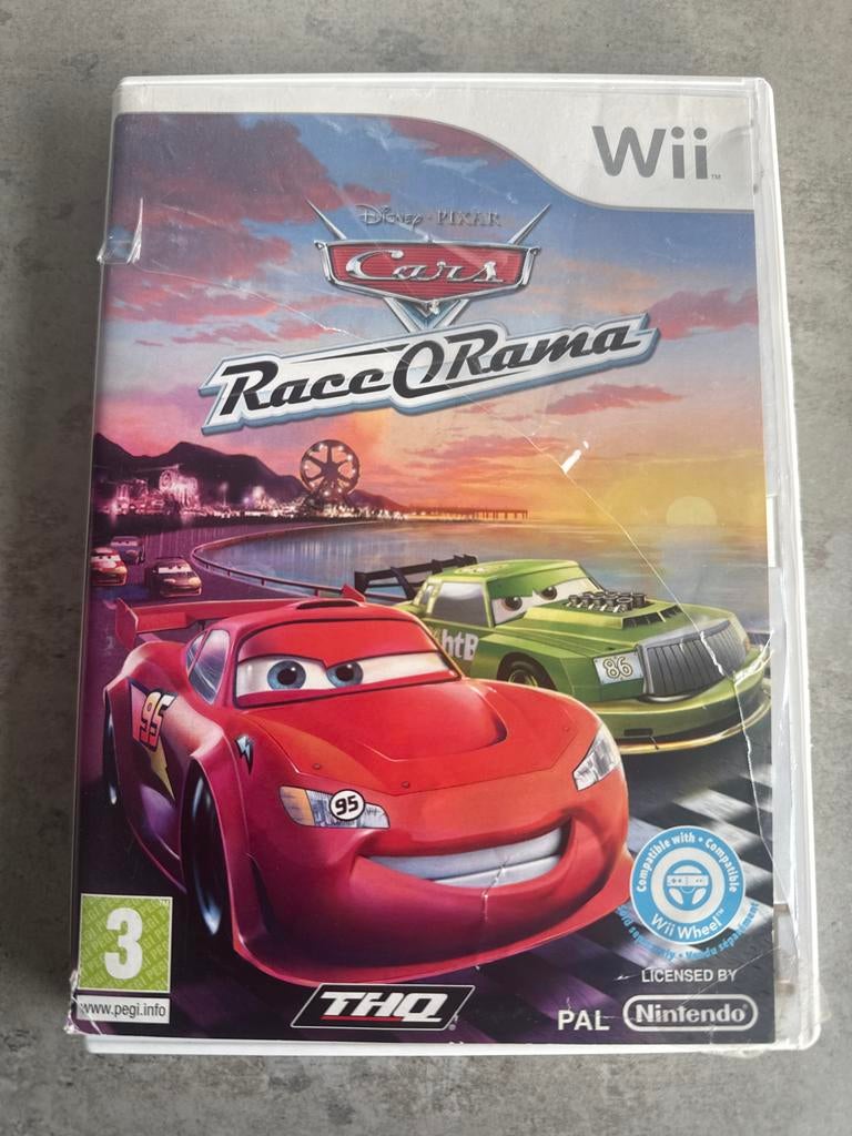 Cars Race-O-Rama - Wii - Racegame, Racen en Vliegen, 2 spelers, Ophalen of Verzenden, Zo goed als nieuw