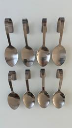 8 zilverkleurige amuse lepels, Ophalen of Verzenden