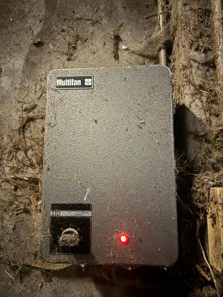 Multifan Schakelkast Ventilator - 5 Standen, Dieren en Toebehoren, Stalling en Weidegang