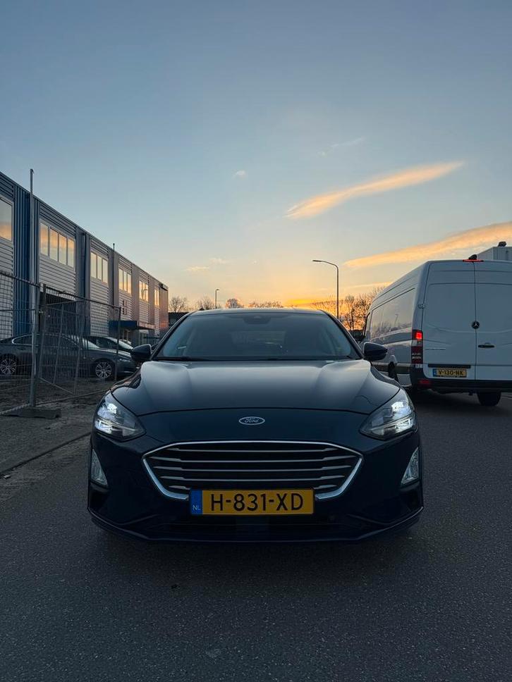 Ford Focus 1.0 Ecoboost 125pk 2020 Blauw, Auto's, Ford, Particulier, Focus, Achteruitrijcamera, Adaptieve lichten, Adaptive Cruise Control