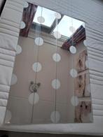 Spiegel set inclusief montagemateriaal, Huis en Inrichting, Woonaccessoires | Spiegels, Ophalen, Minder dan 50 cm, 100 tot 150 cm