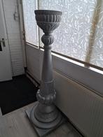 Zilveren pilaar met decoratieve details, Ophalen of Verzenden, Gebruikt