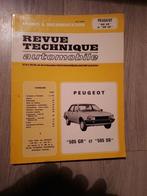 Revue Techniek / Reparatie Handleiding Peugeot 505 GR - SR, Boeken, Ophalen of Verzenden, Gelezen, Peugeot