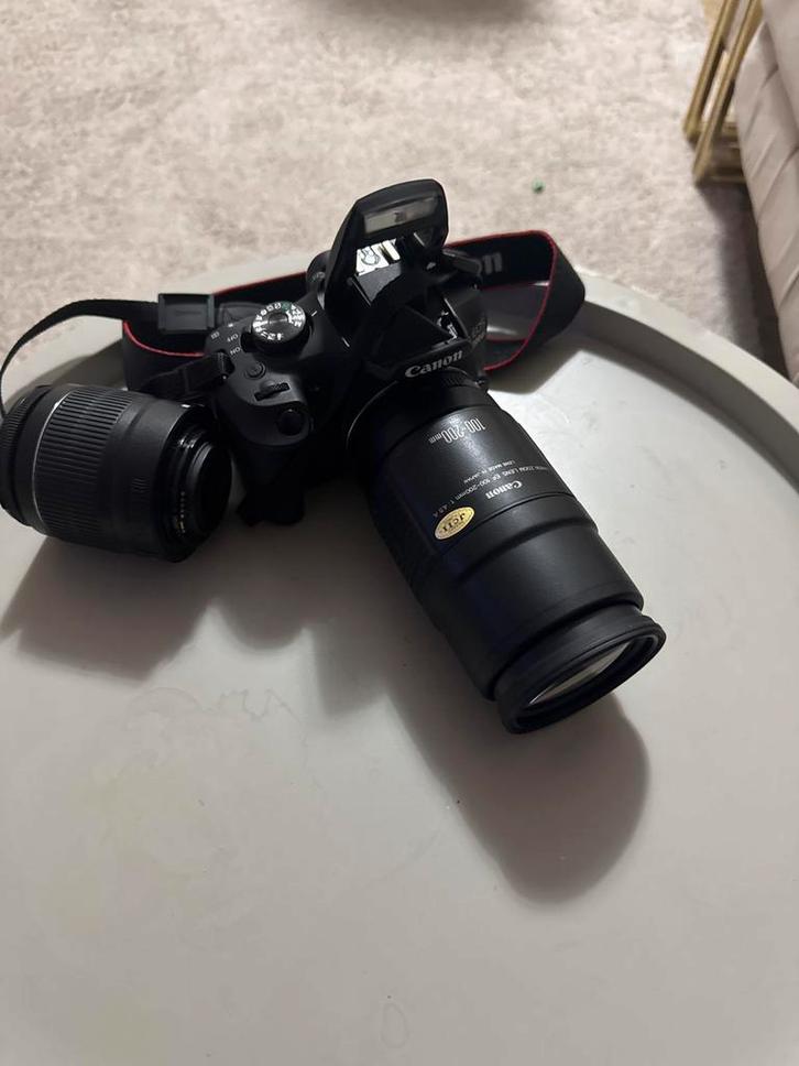 Canon Camera met 2 lenzen, 2 batterijen en lader, Audio, Tv en Foto, Optische apparatuur | Verrekijkers, Gebruikt, Overige typen