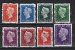 Nr 337/344 geb Wilhelmina 1948 Nederlands Indie voor 10% CW, Postzegels en Munten, Postzegels | Nederlands-Indië en Nieuw-Guinea