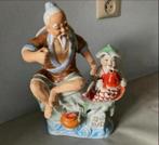 Chinees beeld van Koi visser onbeschadigd, Antiek en Kunst, Ophalen of Verzenden