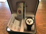 Military Swiss Chrono, Leer, Staal, Zo goed als nieuw, Ophalen