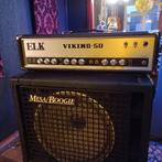 Elk Viking 50 buizenversterker - vintage - 50 watt - EL34, Ophalen, Gebruikt, Gitaar, 50 tot 100 watt