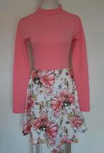 Schattig vintage jurkje maat 36, Knielengte, Roze, Zo goed als nieuw, Maat 36 (S)