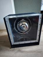 Subwoofer met versterker - Krachtige audio!, Auto diversen, Autospeakers, Ophalen, Gebruikt